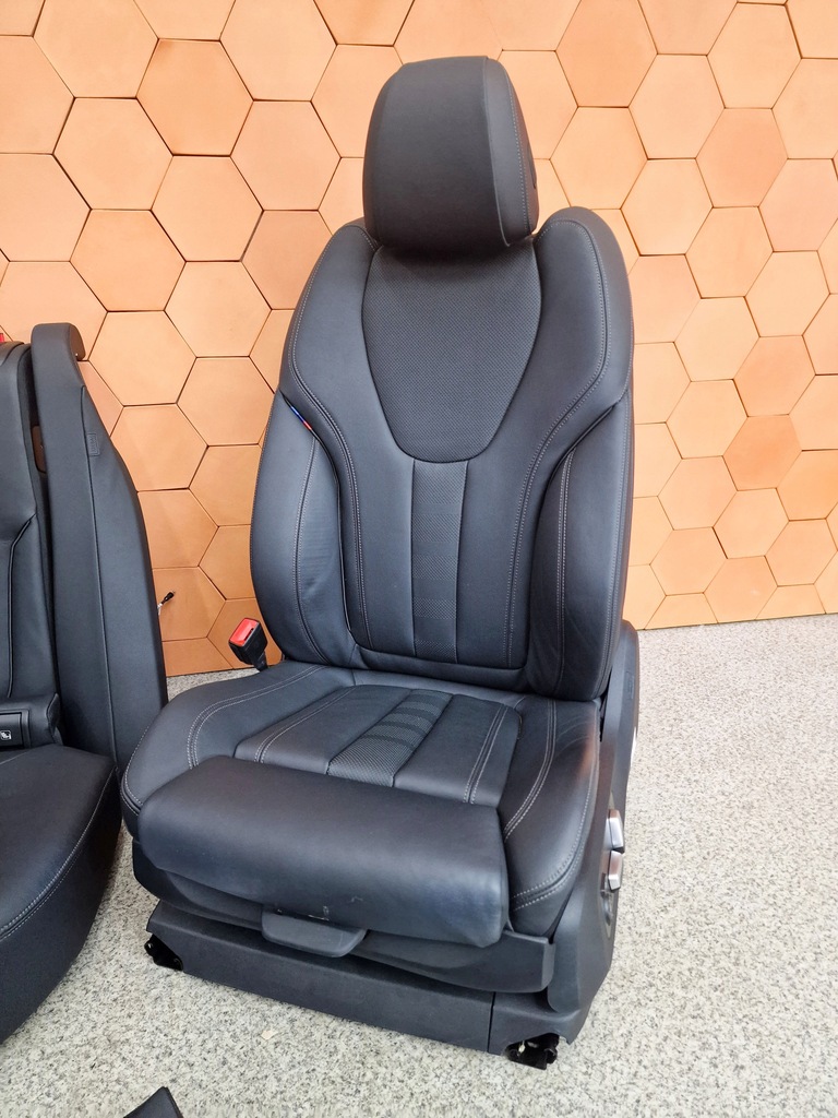 фото №10, Bmw x5 g05 салон сиденья m-pakiet кожа vernasca с подогревом harman