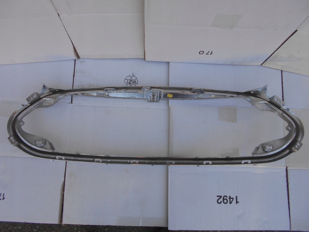 фото №4, Рамка хром решетка решётка радиатора перед tesla s