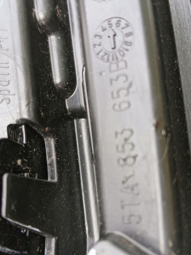 фото №9, Vw touran ii решётка радиатора решётка радиатора 5ta853651h