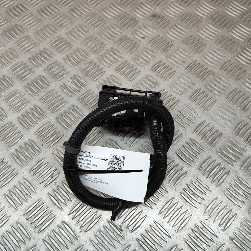 фото №1, Kia ev6 2023 минус / клемма / шланг аккумулятор