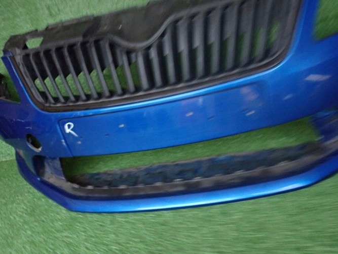 фото №6, Skoda fabia ii rs lift 10-14 бампер передний перед