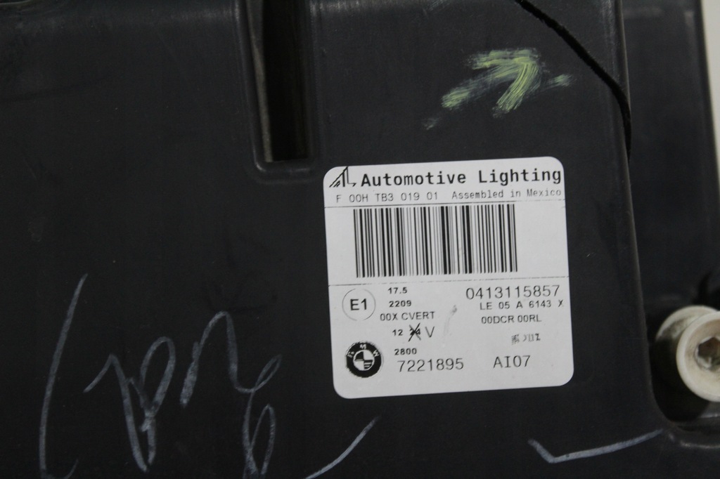 фото №10, Лампа левая перед ксенон bmw x5 e70 na запчасти 7221895