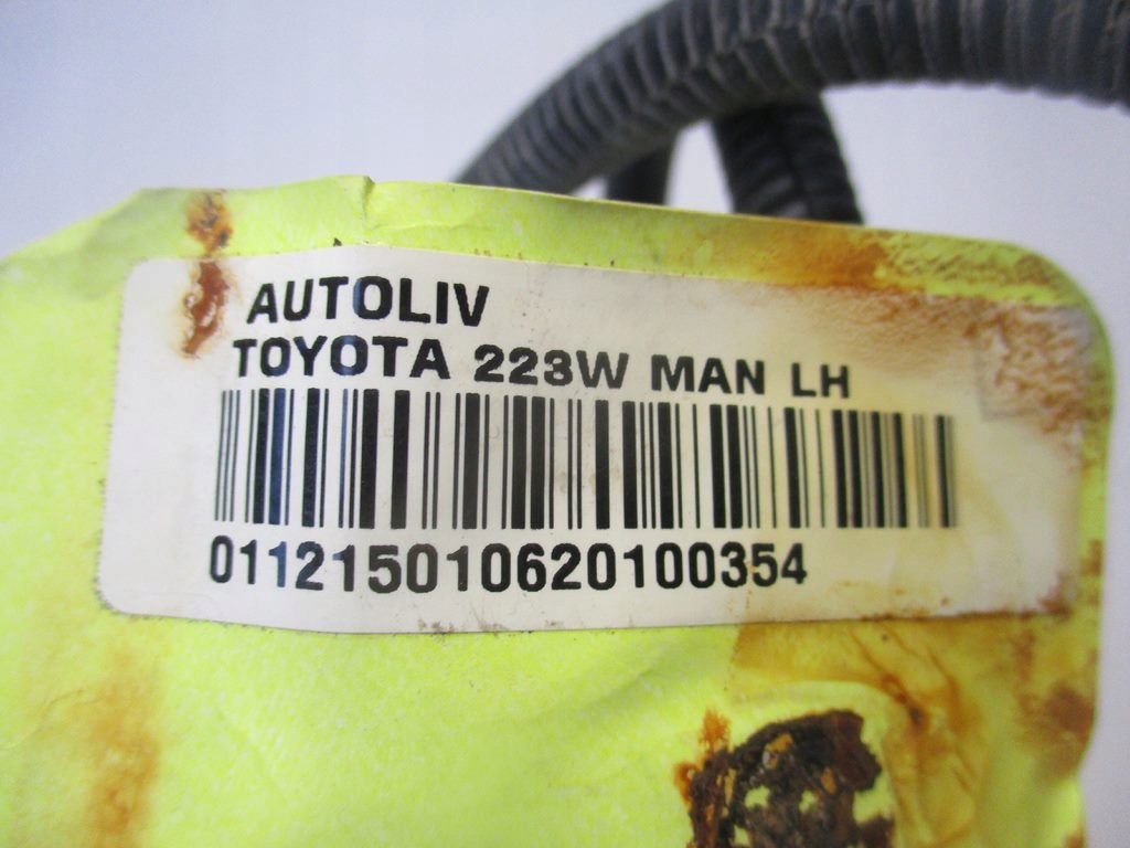 фото №5, Подушка подушка безопасности w сиденье левая toyota verso 07r