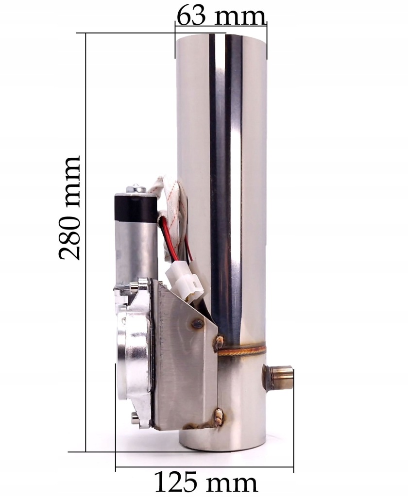 Электрическая дроссельная заслонка выхлоп на пульта 63mm с Разборки