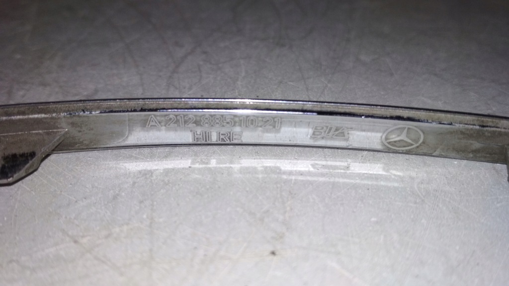 фото №9, Молдинг хром бампера задній правий mercedes e w212