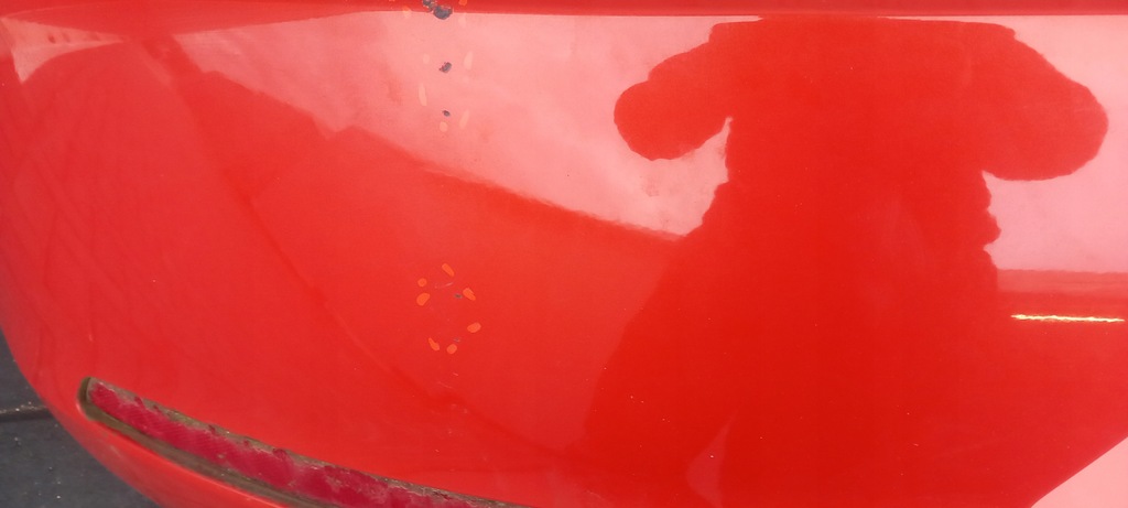 фото №7, Vw beetle 16- бампер задня lb2y usa