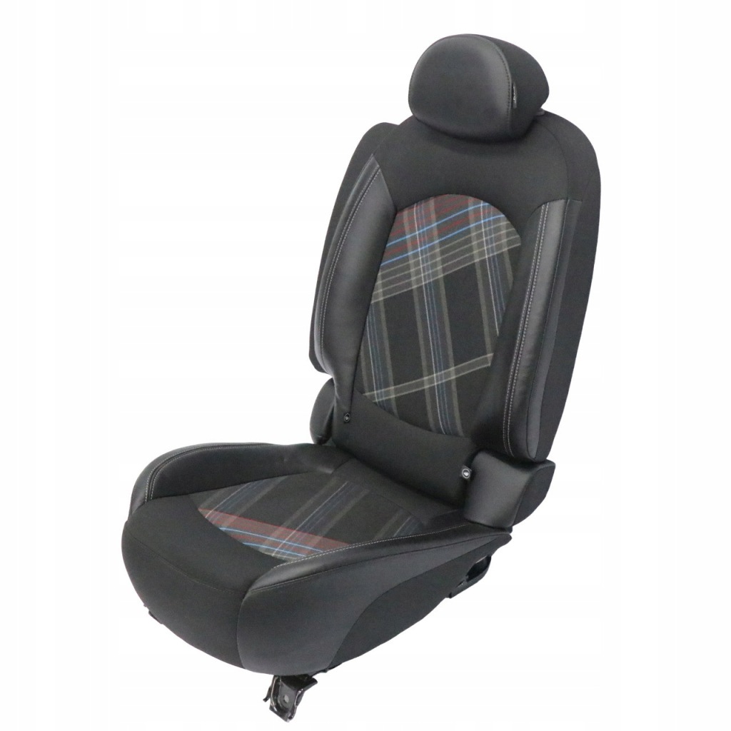 Mini r61 сидіння сидіння лівий задній матеріал шкіра hot cross чорний Доставка