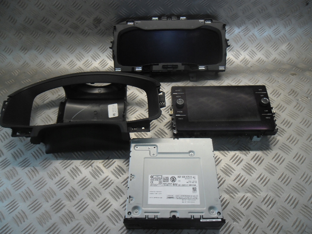 фото №1, Vw atlas teramont радіо navi монітор лічильник mib