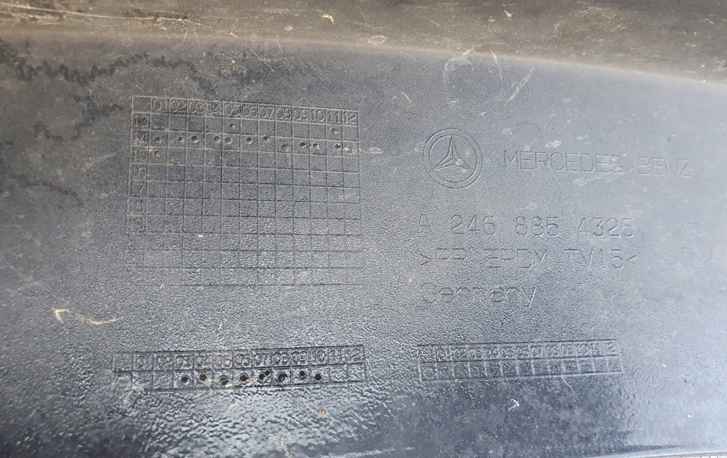 фото №13, Mercedes b w256 lift 14- бампер перед оригинал