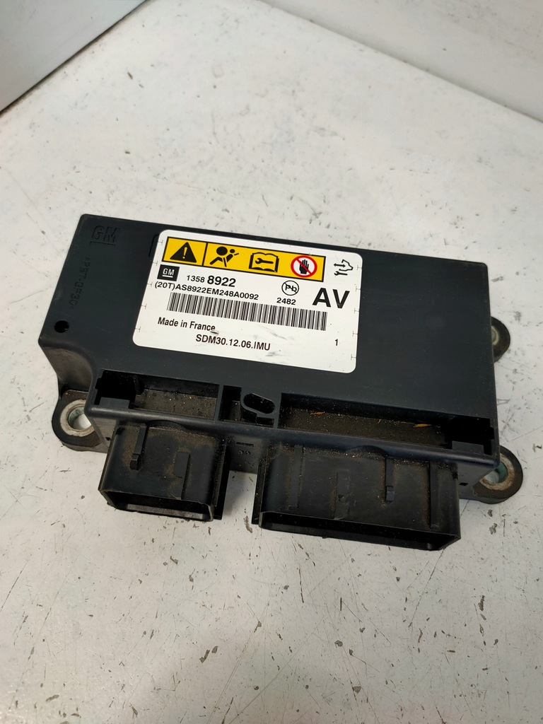 фото №1, Датчик модуль подушка безопасности opel adam 13588922