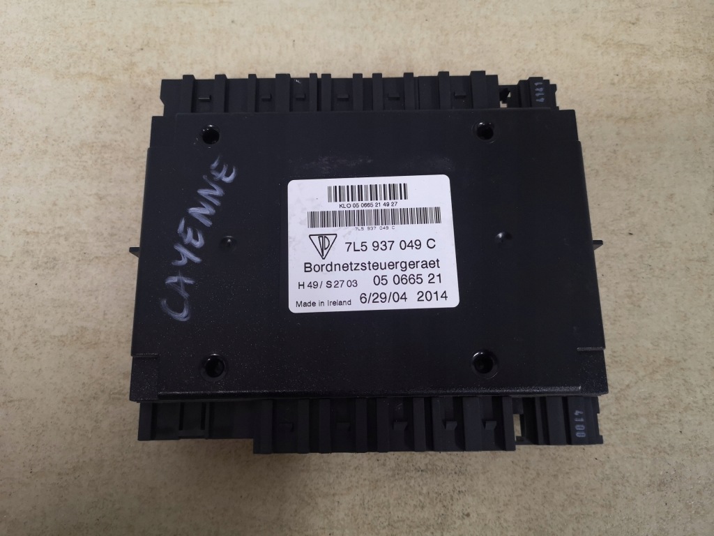 фото №1, Модуль комфорту 7l5937049c porsche cayenne 4,5tb