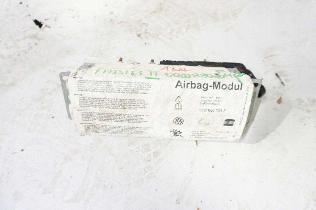 фото №1, Подушка пассажира 6q0880204f skoda fabia 2