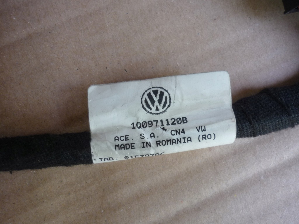 фото №8, Жгут дверь левый перед vw eos 1q0971120b europa