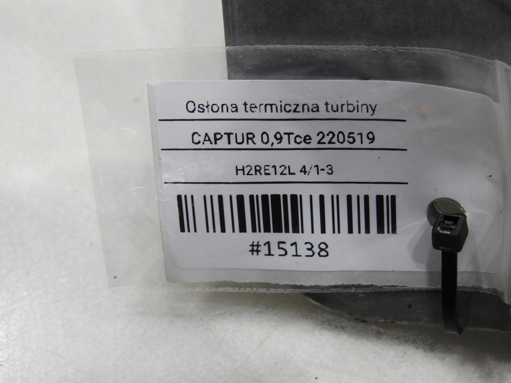 фото №8, Захист теплова турбіни renault captur i 0.9 tce