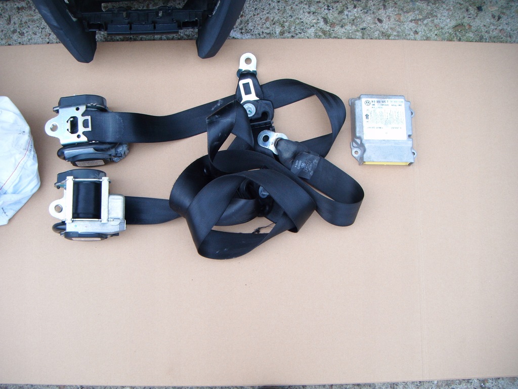 фото №10, Skoda octavia 2 ii 04- панель приладів консоль панель приладів ремені подушки безпеки