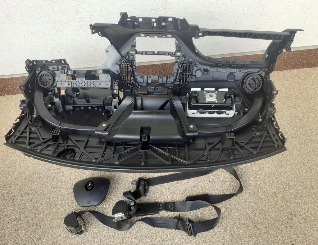 фото №7, Приборная панель консоль подушки безопасности ремни renault captur i 14 r. оригинал