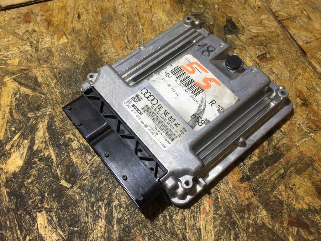 фото №6, Audi a6 c6 бортовий комп'ютер блок керування двигуна 03l906019ag