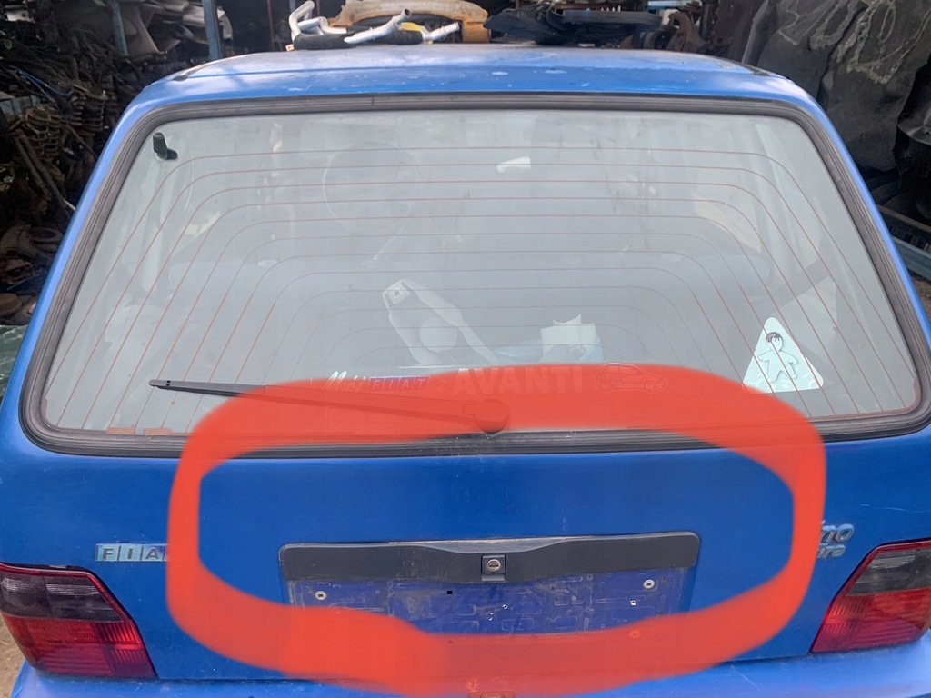 фото №1, Ручка ручка молдинг кришки задня захист замка fiat uno