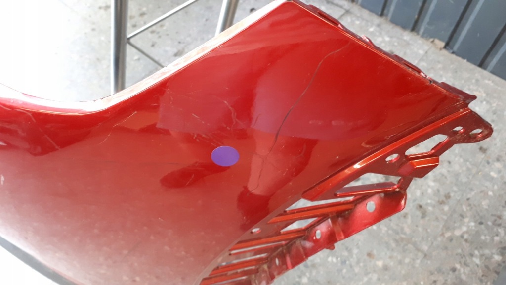 фото №10, D10j-50031 бампер перед mazda cx-3 pdc красный