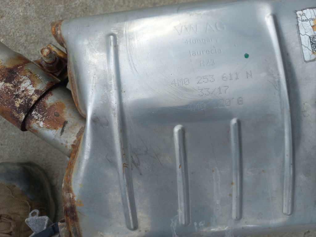 фото №9, Audi q7 4m 15- гаситель труба выхлоп 4m0253611n