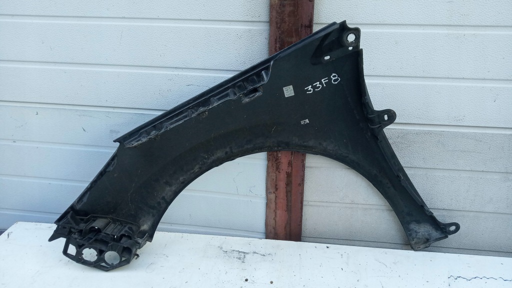 фото №8, Крыло правый перед передний 9656738480 peugeot 308 i t7 чёрный