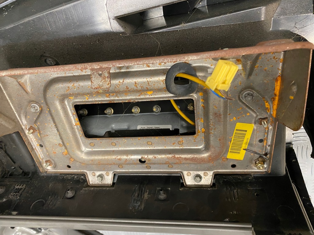 фото №6, Приборная панель air bag land rover discovery ii