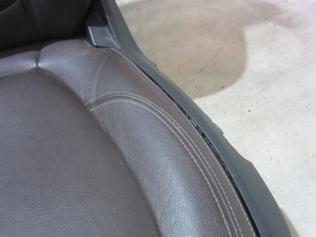 Bmw x1 f48 сидіння заднє сидіння обшивки шкіра комплект коричнева mocca салон elektry Ціна