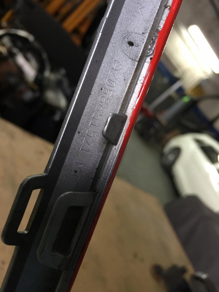 фото №9, Mercedes w205 молдинг бампера dekor a2058851521