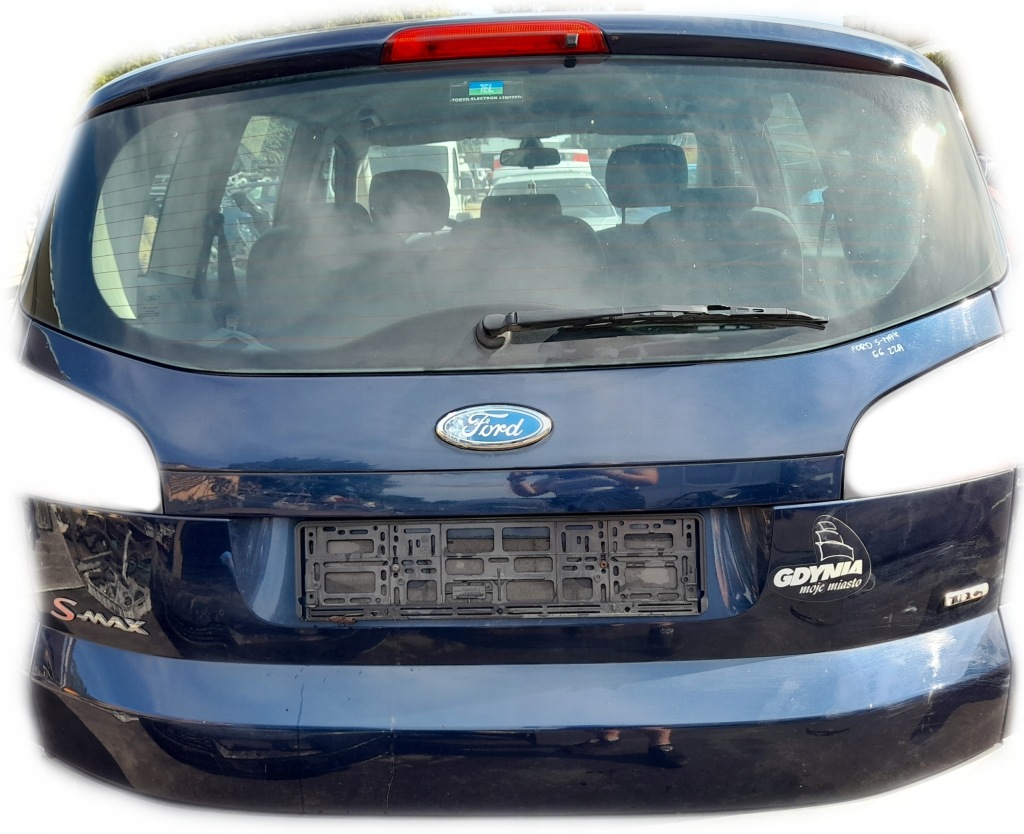 Купить Ford s-max i крышка багажника багажника задний  стекло e6 inkblue