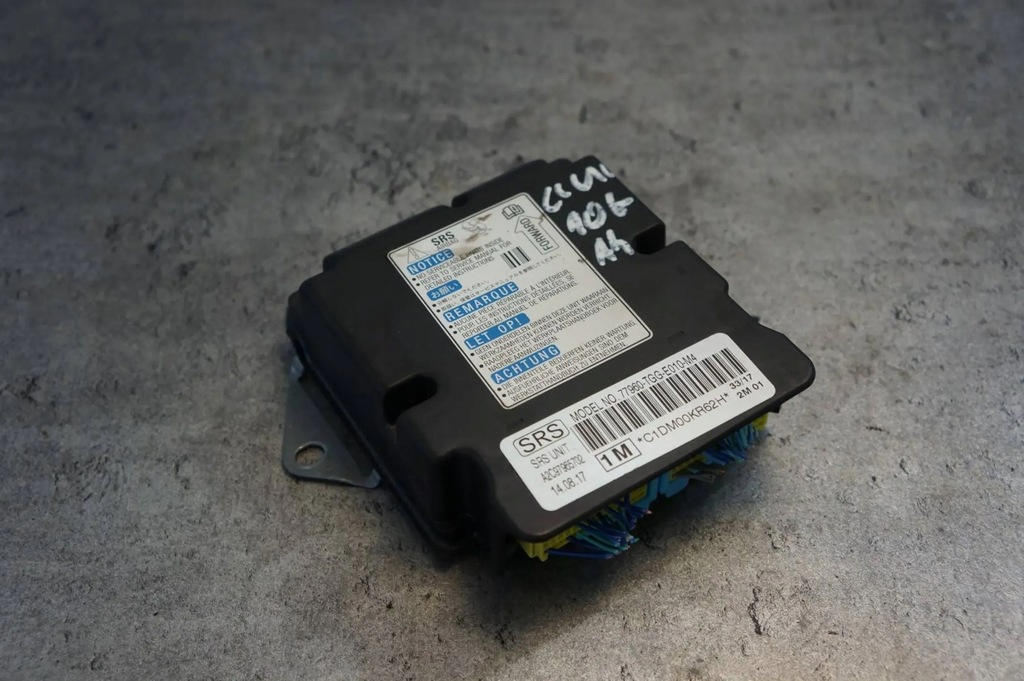 фото №1, Honda civic x датчик подушка безопасности модуль подушек 77960-tgg-e010-m4