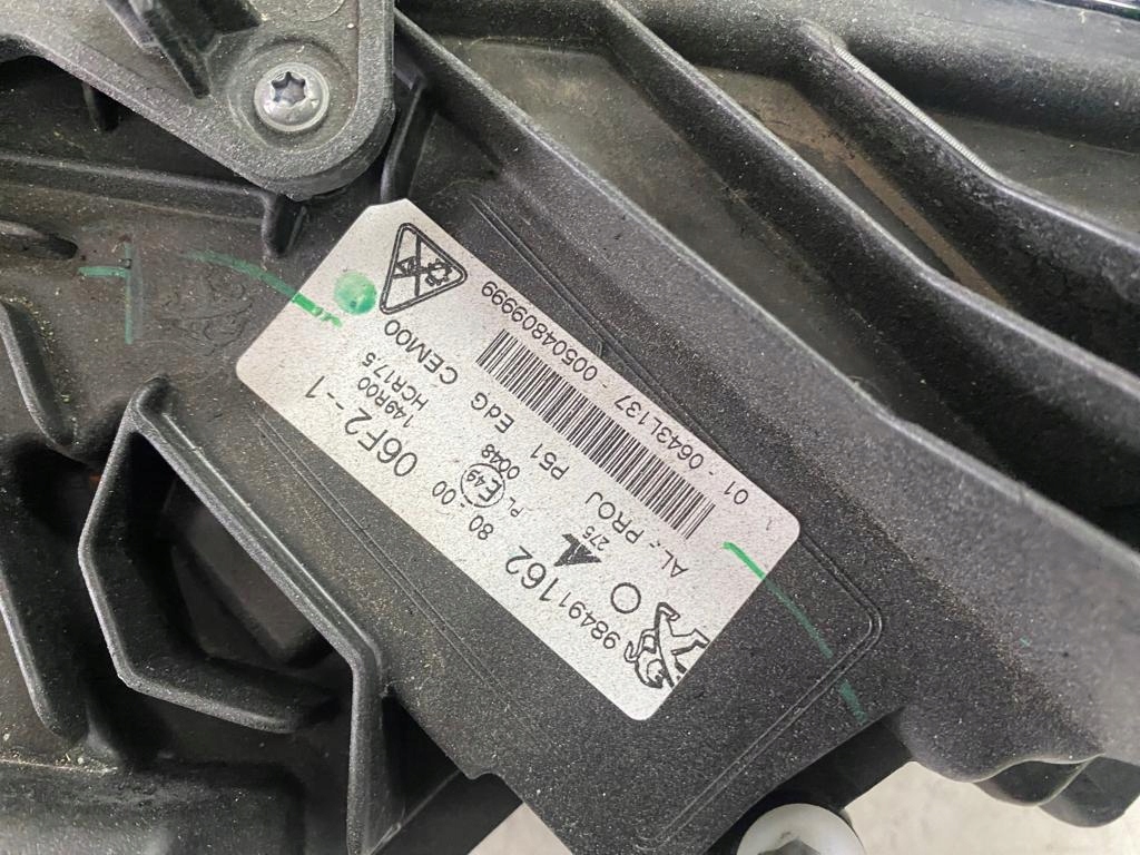 фото №7, Peugeot 308 p51 лампа перед права