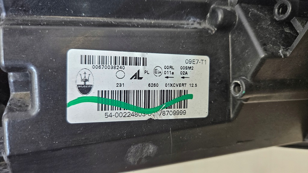 фото №11, Лампа передня ліва перед maserati ghibli ксенон поворотний 00670038240