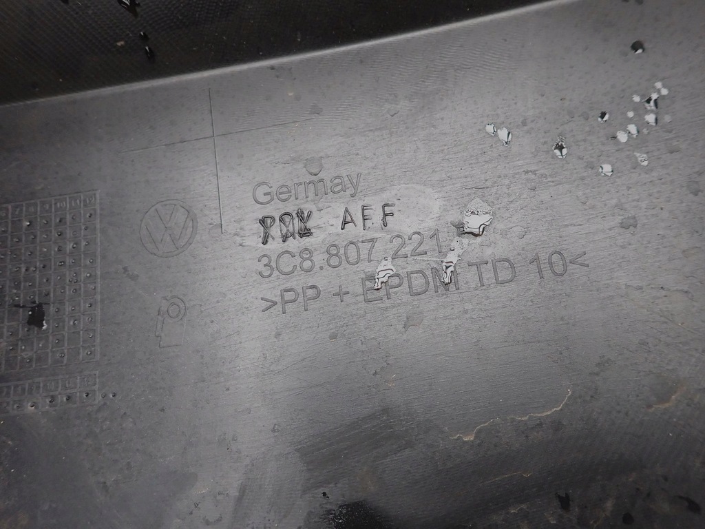 фото №9, Vw passat cc lift 11-16 бампер перед передний sprysk