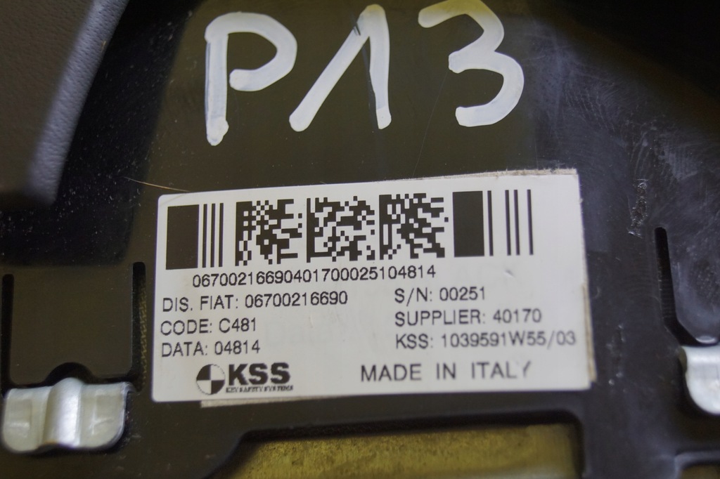 фото №12, Подушка подушка безпеки водія maserati quattroporte vi