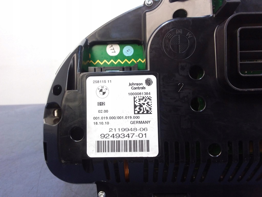 фото №4, Bmw 5 f10 f11 лічильник прилади uk 2.0d 9249347-01