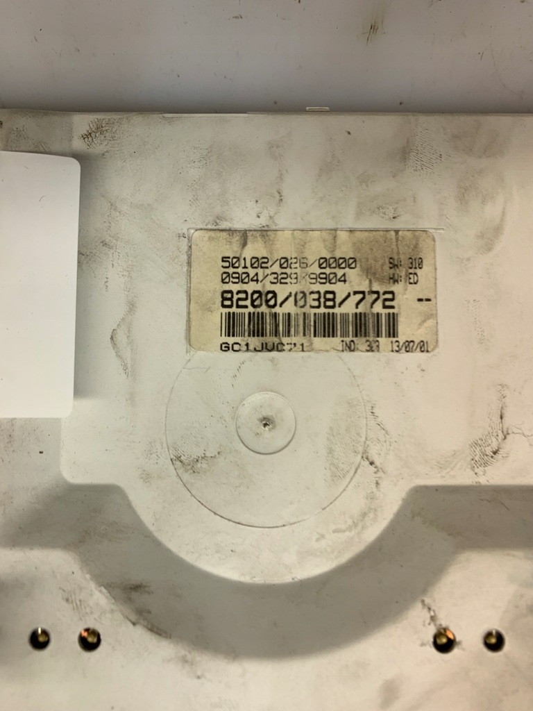 фото №5, Лічильник прилади renault 8200038772