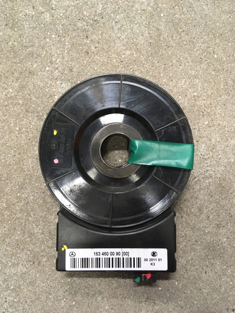 фото №1, Mercedes ml w163 датчик kąta поворота