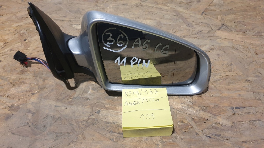 фото №1, Зеркало правое audi a6 c6 11pin