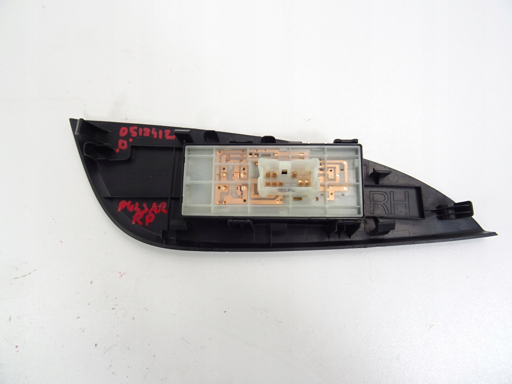 фото №7, Nissan pulsar перемикач панель вікон правий перед 809603zl0a