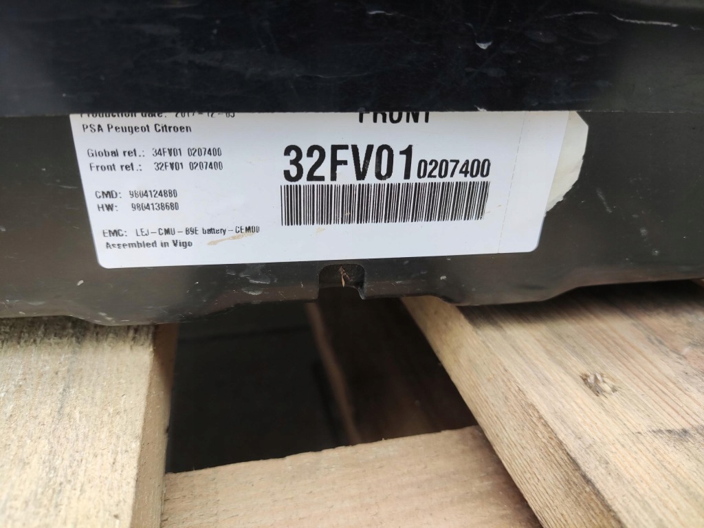 Аккумулятор аккумулятор partner berlingo 3 ev 13.5 kwh 9804124880 9804138680 Киев