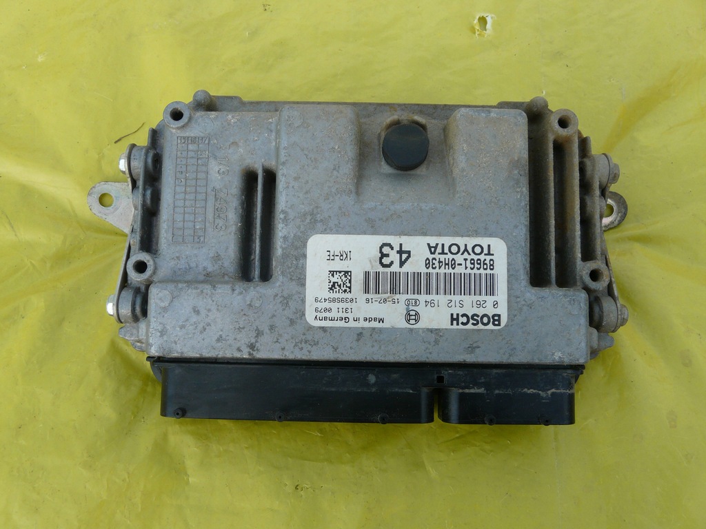 фото №1, Peugeot 108 citroen c1 ii aygo бортовой компьютер двигателя