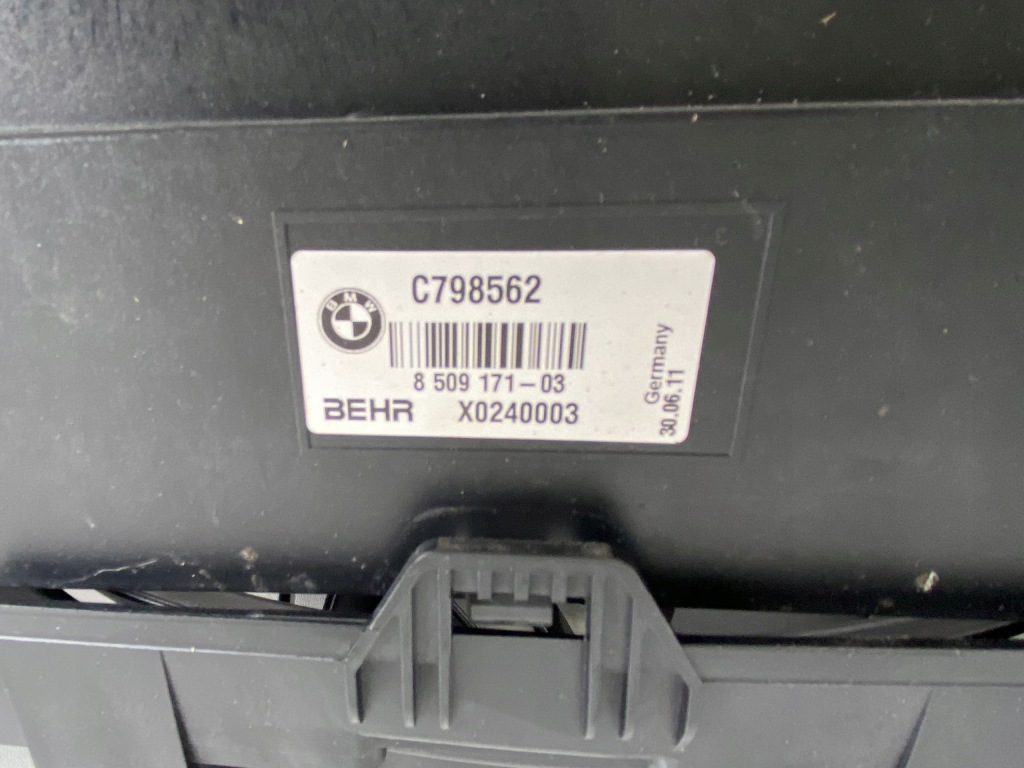 фото №9, Радиатор рамка вентилятор корпус bmw 5 f10 f11