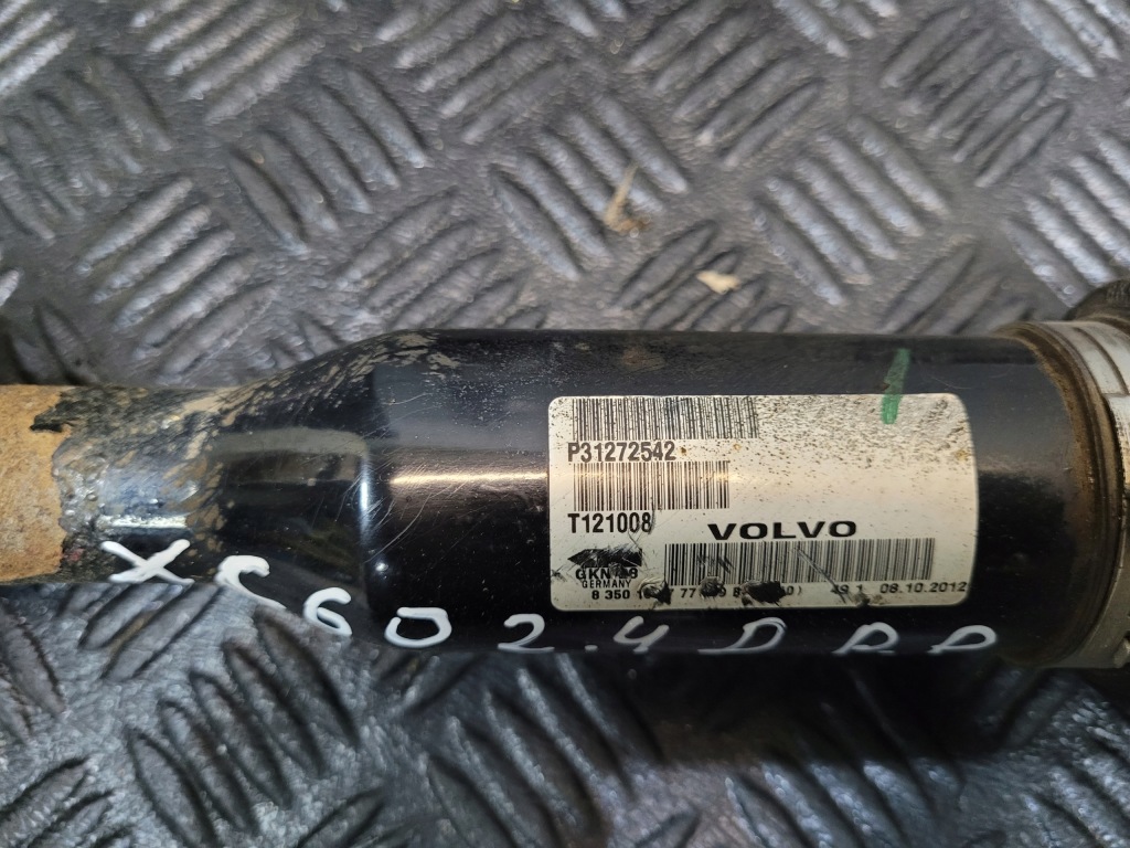 фото №3, Приводной вал перед левая p31367535 volvo xc60 i 2.4 d5