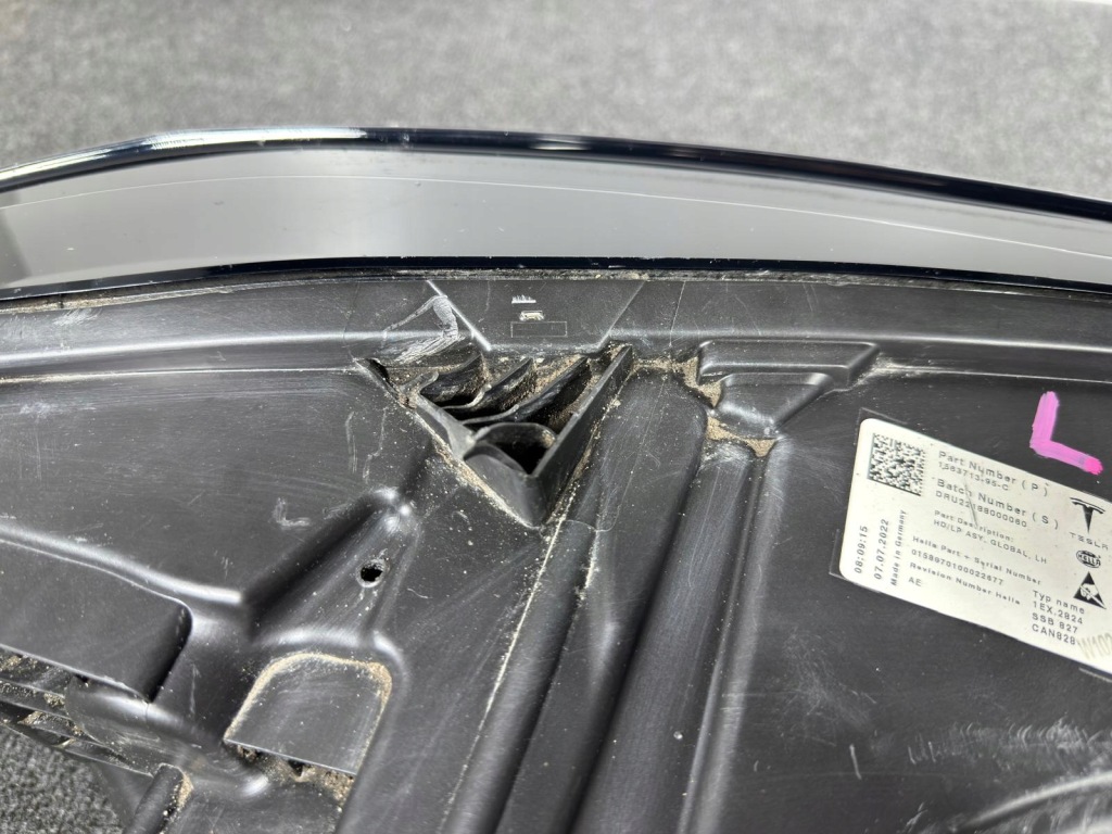 фото №7, Tesla model s лампа левая левый перед передняя plaid 1563713-95-c ładna eu
