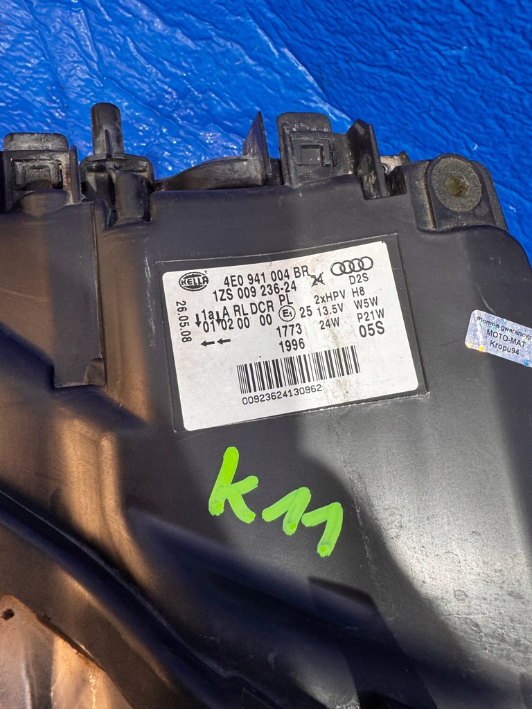 фото №9, Лампа права audi a8 d3 lift eu 4e0941004br