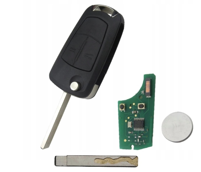 фото №1, Ключ 433 mhz opel corsa d + фрезеровка grota