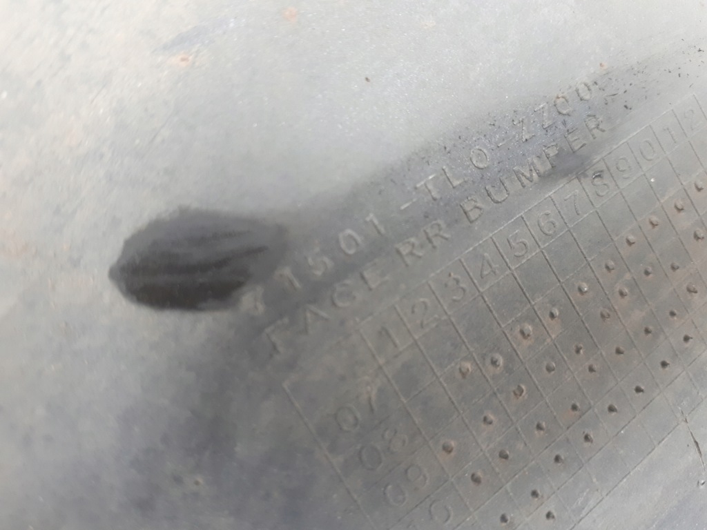 фото №12, Honda accord viii sedan 08- бампер задний 71501-tl0-zz00