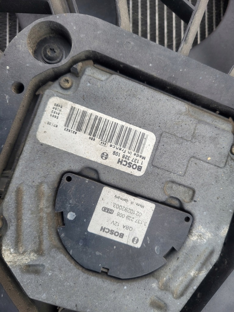 фото №3, Радиатор вентилятор mercedes w211 2.2 cdi автоматическая коробка передач