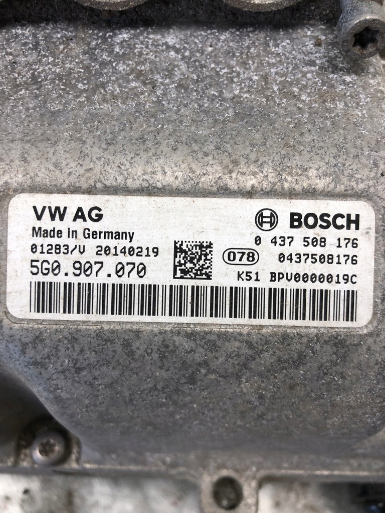 фото №7, Vw golf vii gte модуль блок управления аккумулятор 5g0907070