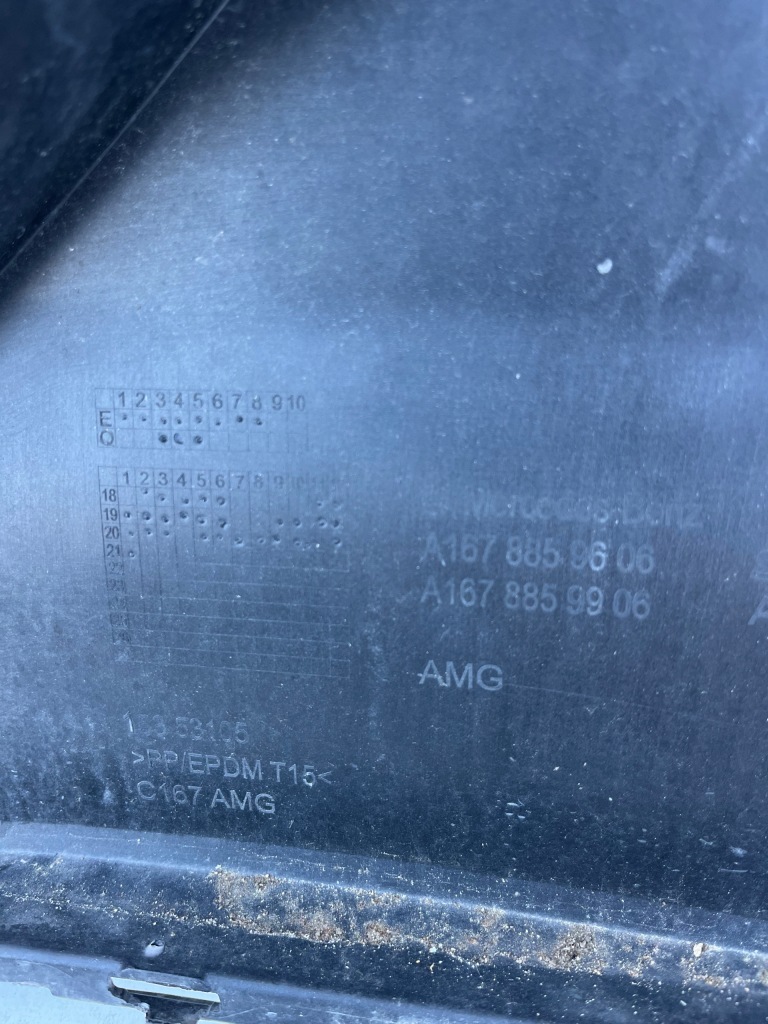 фото №12, Mercedes gle coupe w167 amg бампер задняя задний оригинал